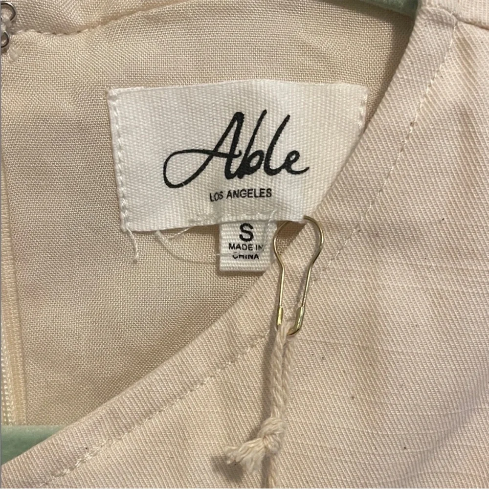 Worth Collective Cream Button-Front Mini Dress - Picture 5 of 7